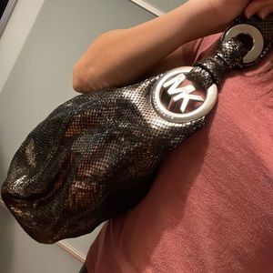 Michael Kors snakeskin bag